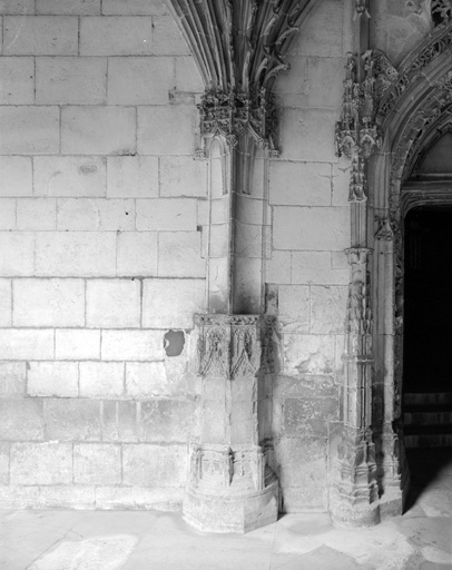 Cloître, galerie nord : 1er support depuis l'est.