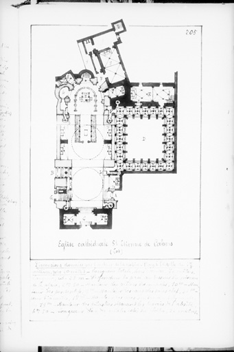 Plan, début du XXe siècle.