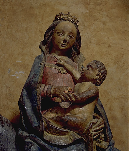 Détail de la Vierge et l'Enfant.