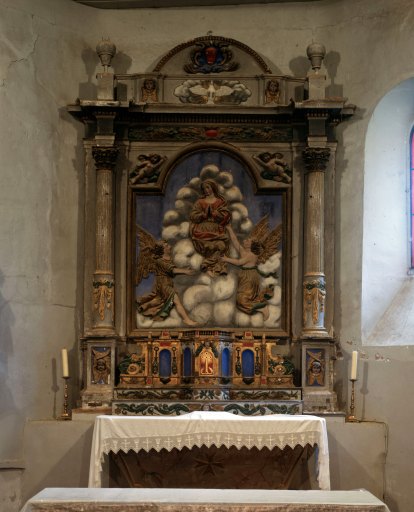 Retable, tabernacle (retable architecturé, tabernacle à ailes) : du maître-autel