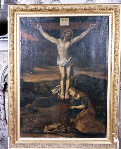 Tableau : Christ en croix