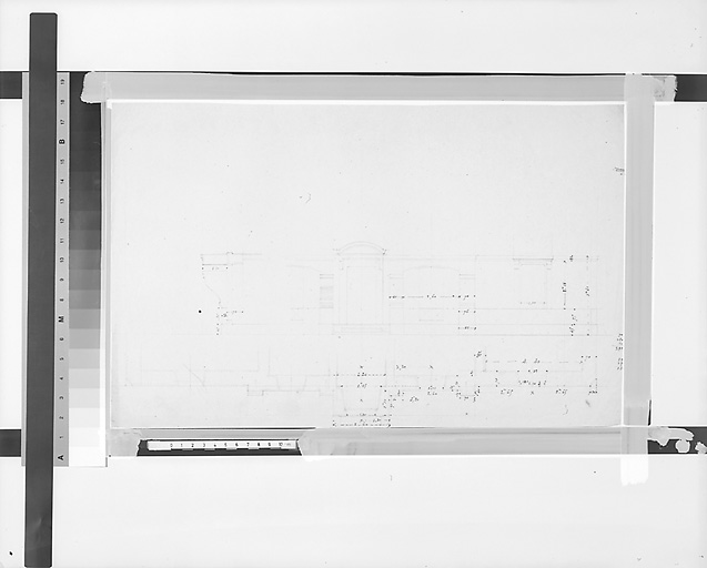 Croquis coté.