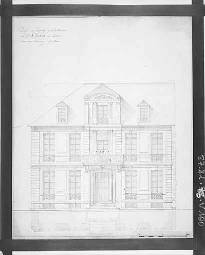 Projet de façade.