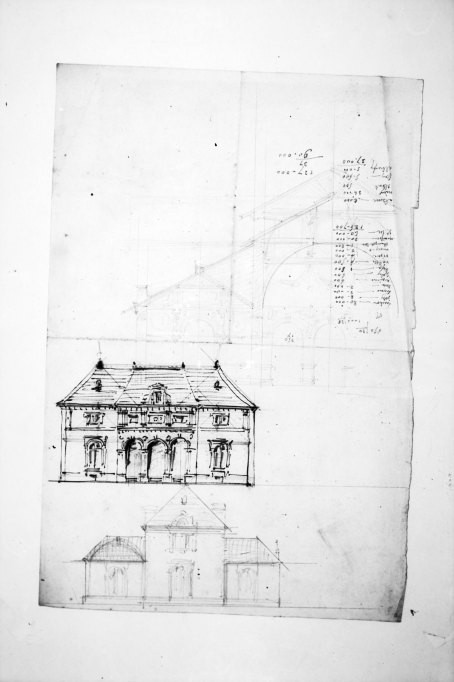 Projet, élévation.