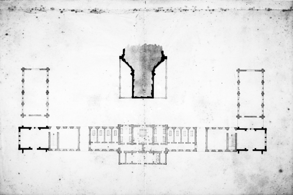 Plan du rez-de-chaussée.