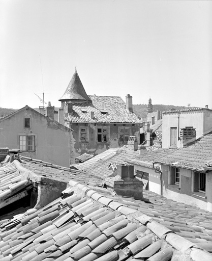 Partie supérieure vue depuis le n° 52 rue de Lastié.