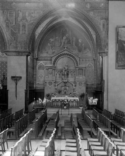 2e chapelle à partir de l'est, côté sud.