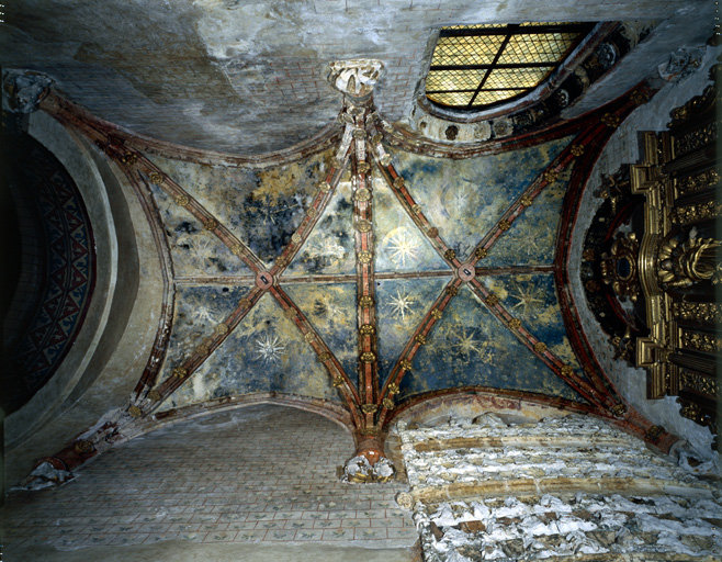 Chapelle Notre-Dame, voûte.