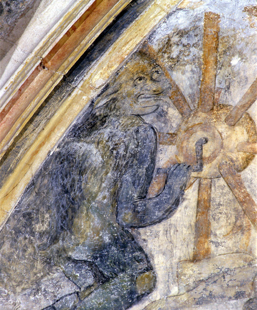 Peinture monumentale de la chapelle Saint-Gausbert