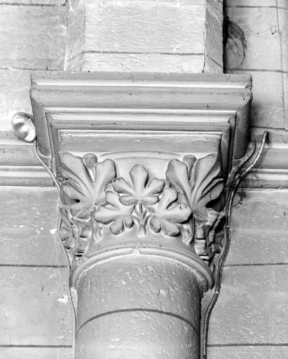 Feuilles et fruits de figuier, collatéral nord