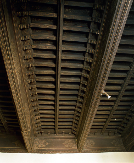 Plafond de la pièce nord du premier étage