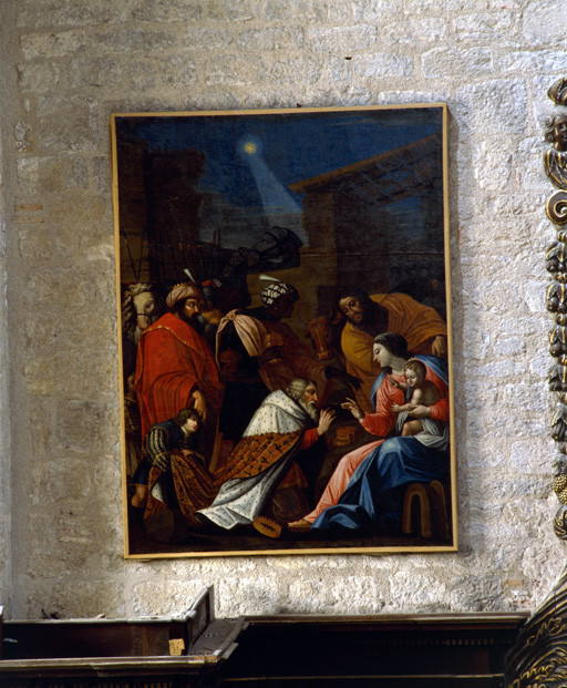 Tableau : Adoration des Mages