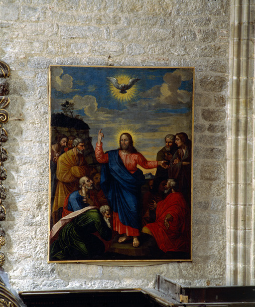 Tableau : Jésus et les Apôtres