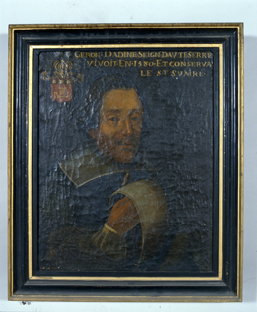 Tableau : Portrait de Géron Dadine de Hauteserre