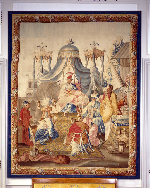 Pièce murale : Témoignage et soumission au Prince, Audience