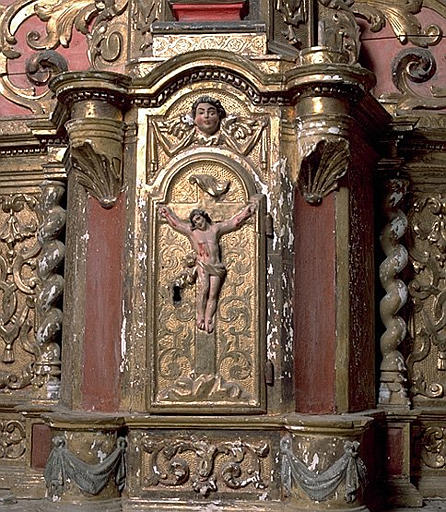 Tabernacle (tabernacle à ailes et dais d'exposition), du maître-autel