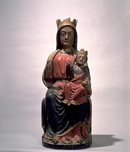 Statue (statuette) : Vierge à l'Enfant