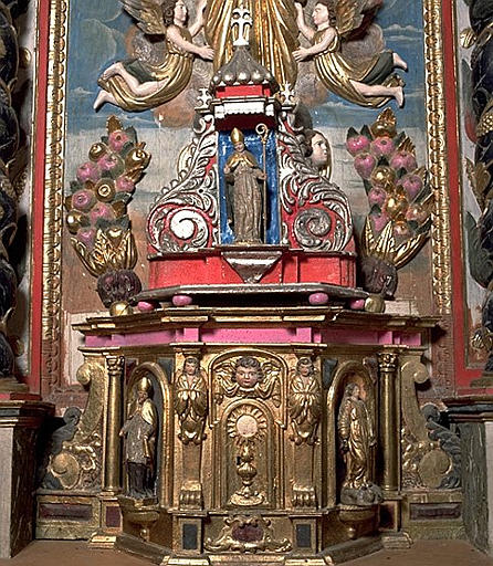 Tabernacle (tabernacle à dais d'exposition), du maître-autel