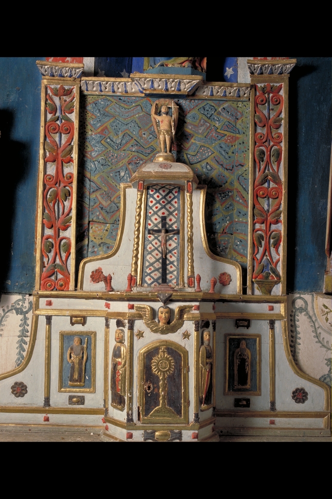 Tabernacle (tabernacle à ailes et dais d'exposition), du maître-autel