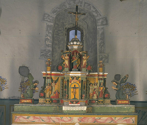 Tabernacle, exposition (tabernacle à ailes et dais d'exposition)