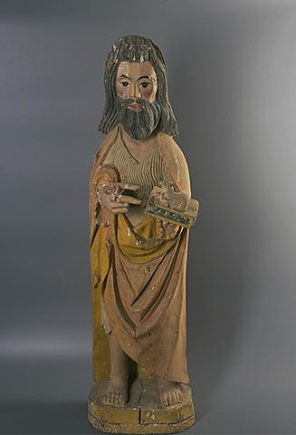 Statue (demi-nature) : Saint Jean Baptiste (2)