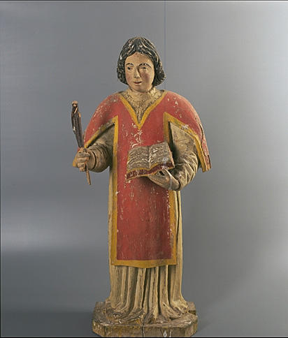 Statue (statuette) : Saint Etienne