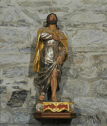 Statue (demi-nature) : Saint Roch