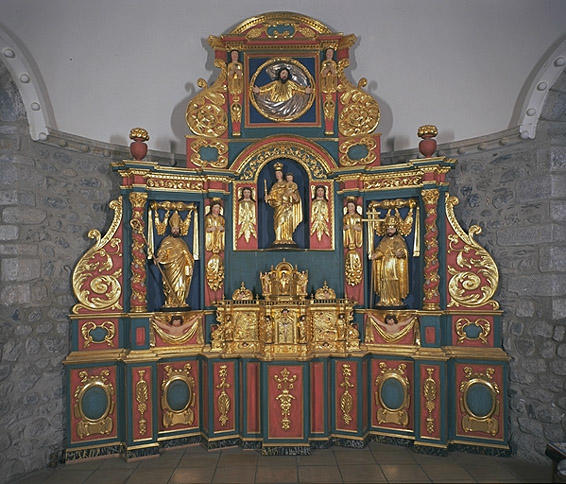 Ensemble du maître-autel (retable, tabernacle, exposition)