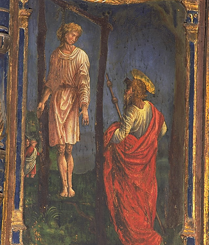 Miracle du pendu dépendu par saint Jacques le Majeur.