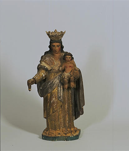 Statue (statuette) : Vierge à l'Enfant