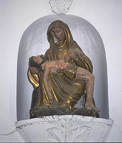 Groupe sculpté : Vierge de Pitié