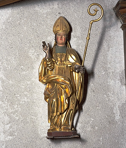 Statue : saint Ebons