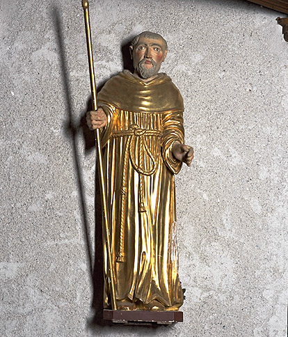 Statue : saint Benoît de Nursie