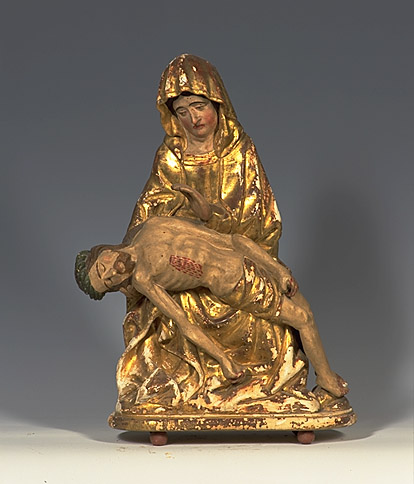 Groupe sculpté : Vierge de Pitié