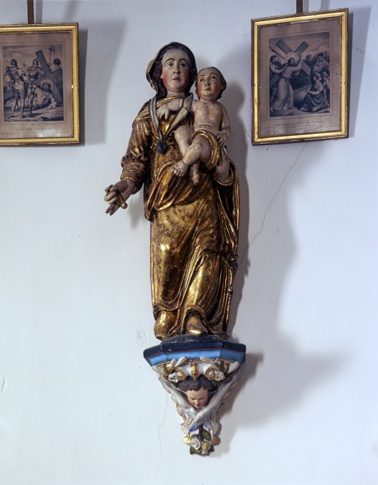 Statue:Vierge à l'Enfant