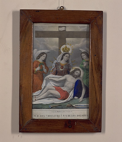 Estampe : Notre-Dame des Sept Douleurs