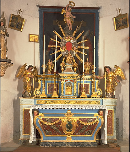 Ensemble du maître-autel (autel, tabernacle)