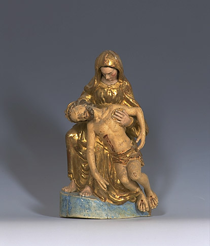 Groupe sculpté : Vierge de Pitié
