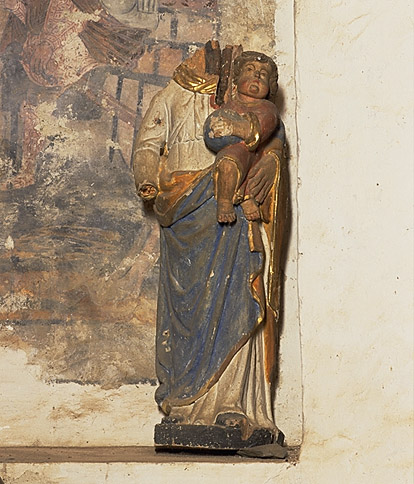 Statue : Vierge à l'Enfant n° 2