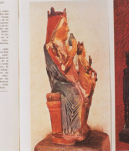 Statue : Vierge à l'Enfant, dite Notre Dame de la Sède ou Vierge au biberon