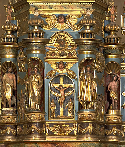 Tabernacle ; exposition du maître-autel