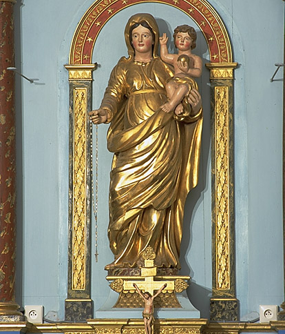 Statue : Notre-Dame du Rosaire