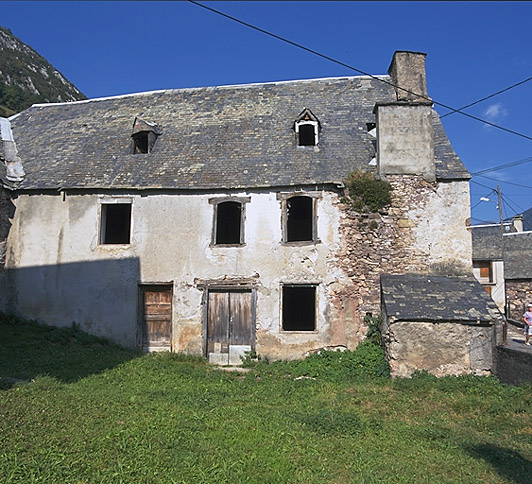 Elévation principale du logis.