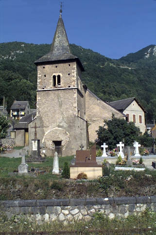 Vue générale depuis l'ouest.