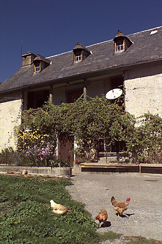 Elévation principale du logis.