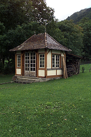Pavillon de jardin.