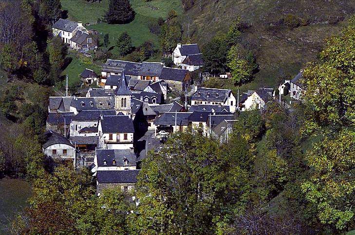 Vue générale du village.