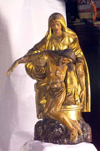 Groupe sculpté : Vierge de Pitié