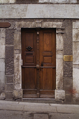 Porte de maison.