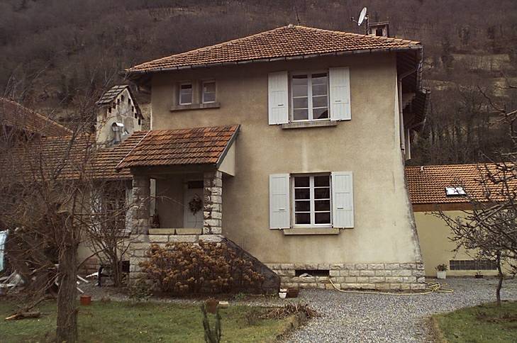 Elévation Est de la maison située 51 route des Nestes.